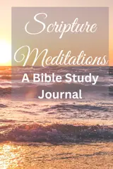 ler totalmente Scripture Meditations: A Bible Study Journal