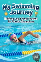 ler totalmente My Swimming Journey: Training Log & Goal Tracker for Future Champions | Practice, Competitions, Personal Bests, Coach Notes & Achievements